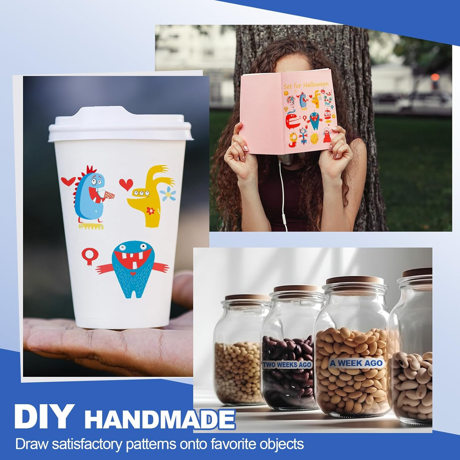 24 inch x 100 ft Matte Photo Peel sticker paper roll Adhesive Vinyl stick decalr