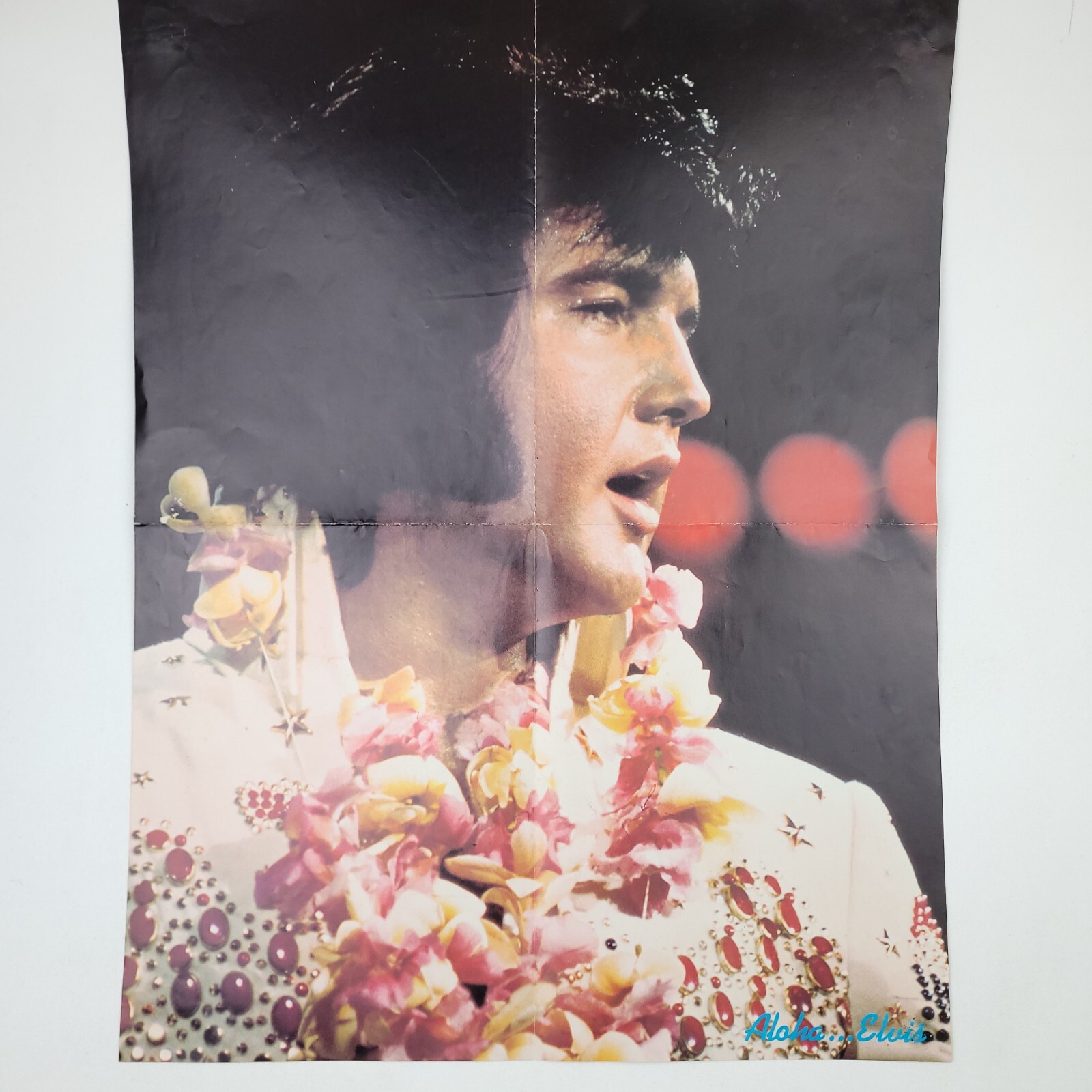 Elvis Presley Hawaii & Kurt Russell Double-Sided Poster 20.5x16