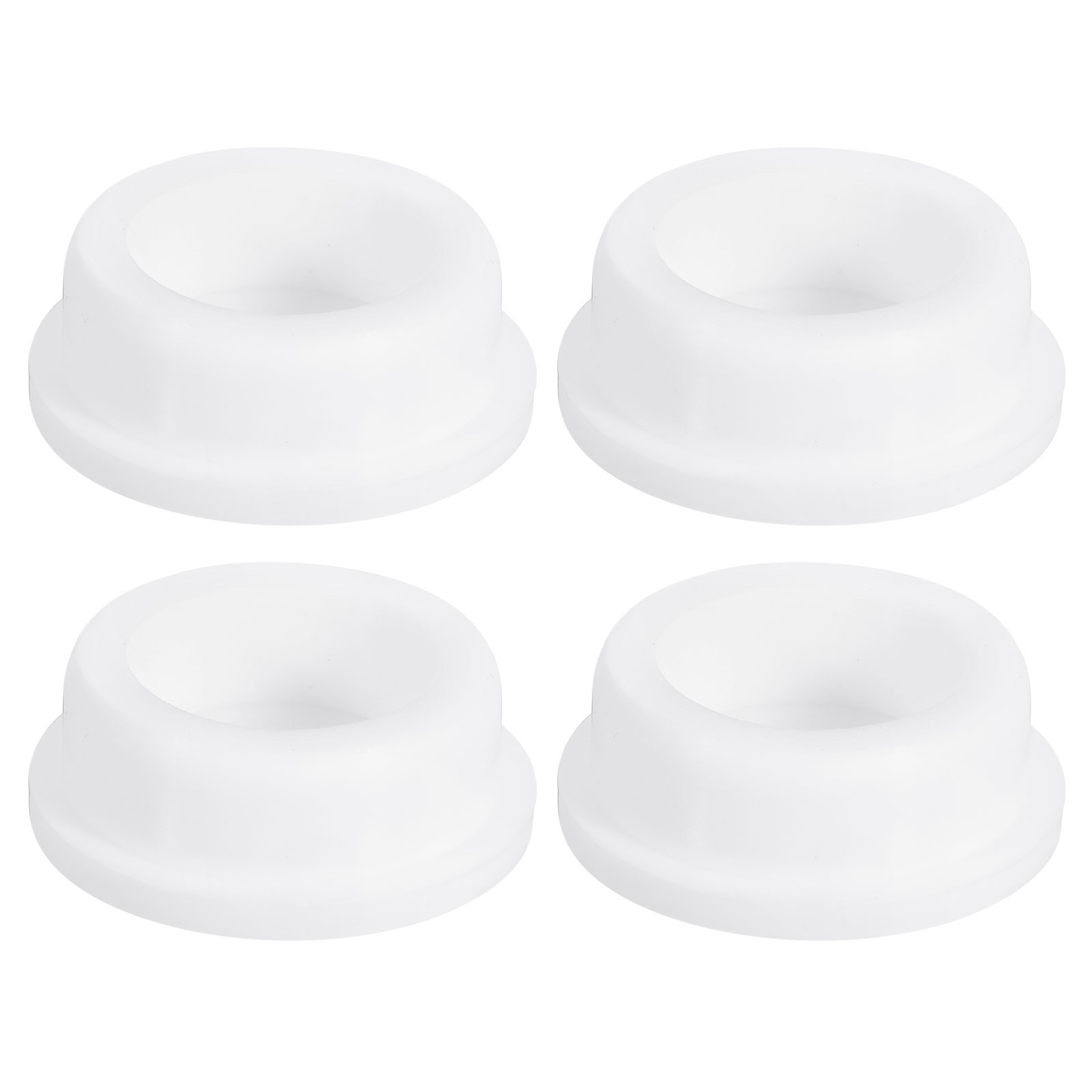 4Pcs White Plug Holes Rubber Button Plug for 37-38mm/1.46-1.5" Hole