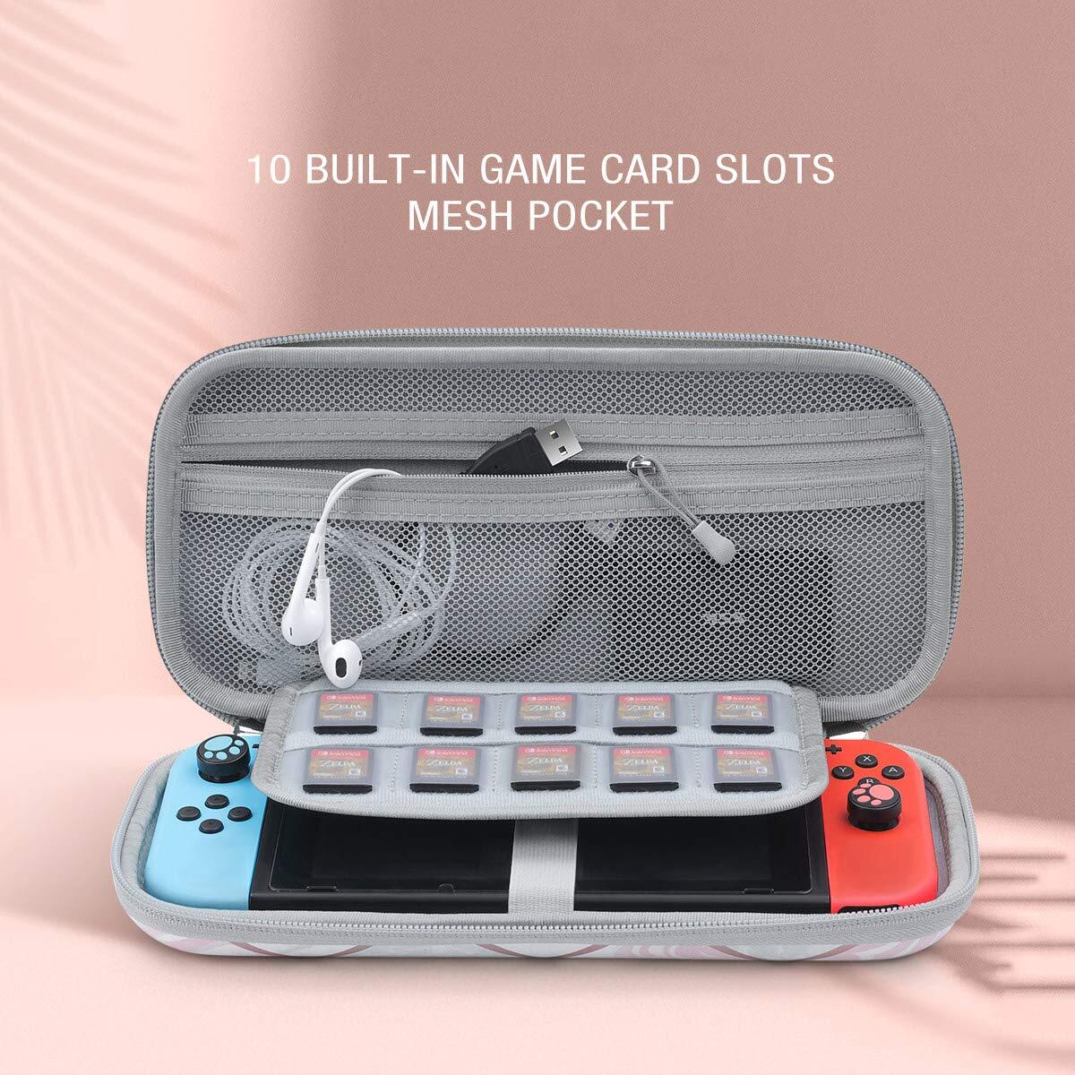 For Nintendo Switch & Switch OLED Carrying Case Portable Carry Durable Shell US