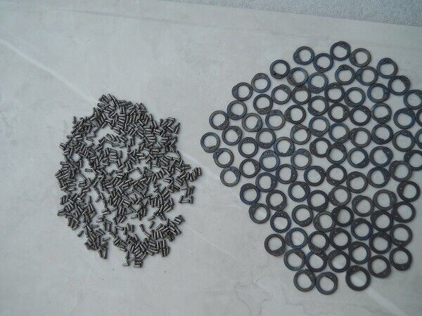 Titanium Jump Rings/ Flat riveted loose rings /medieval chainmail repair kit sca
