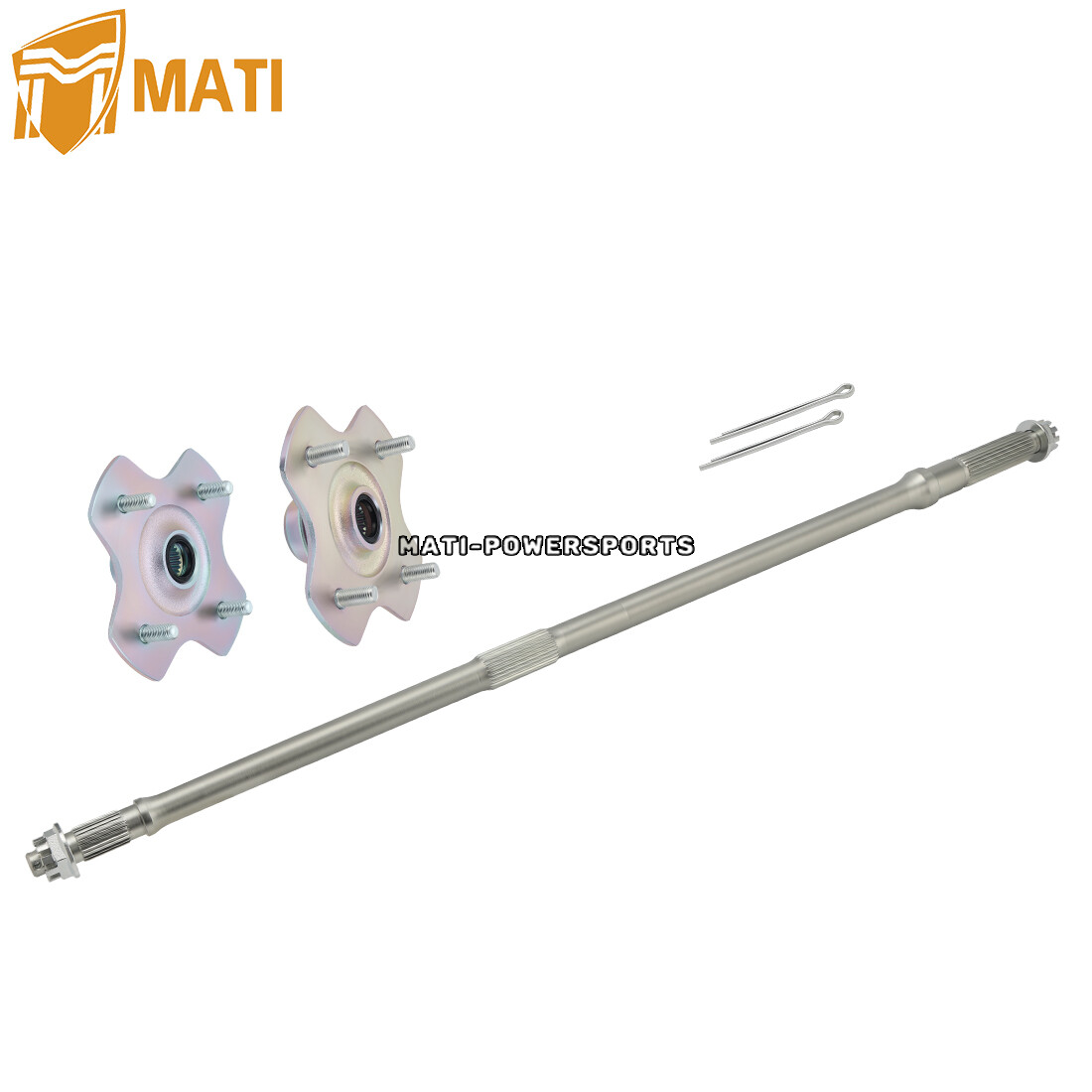 Rear Axle Shaft Wheel Hub for Honda TRX450ES TRX450S Foreman 450 4X4 1998 - 2004