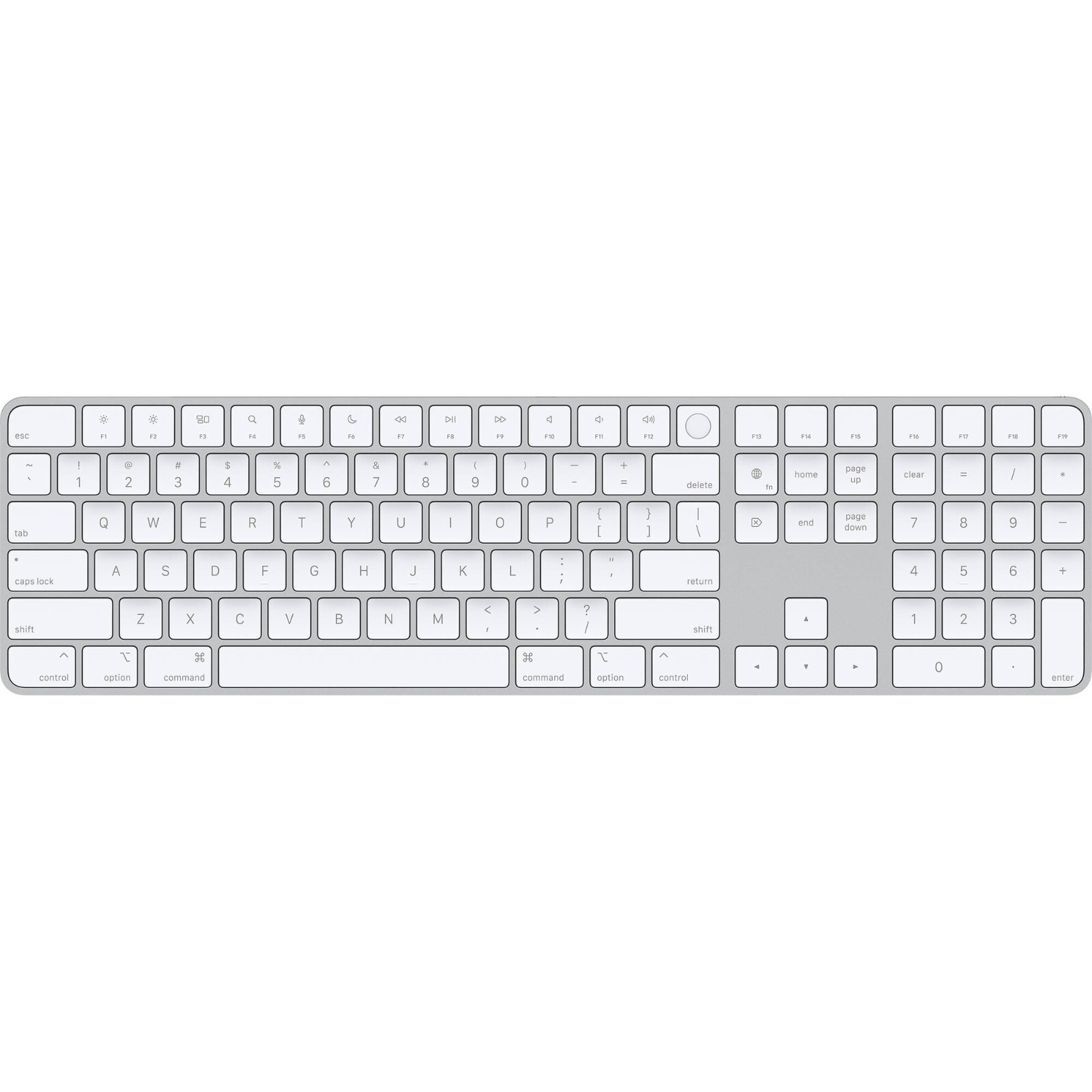 NEW Apple Magic Keyboard with Touch ID Numeric Keypad for Mac Lightning Port