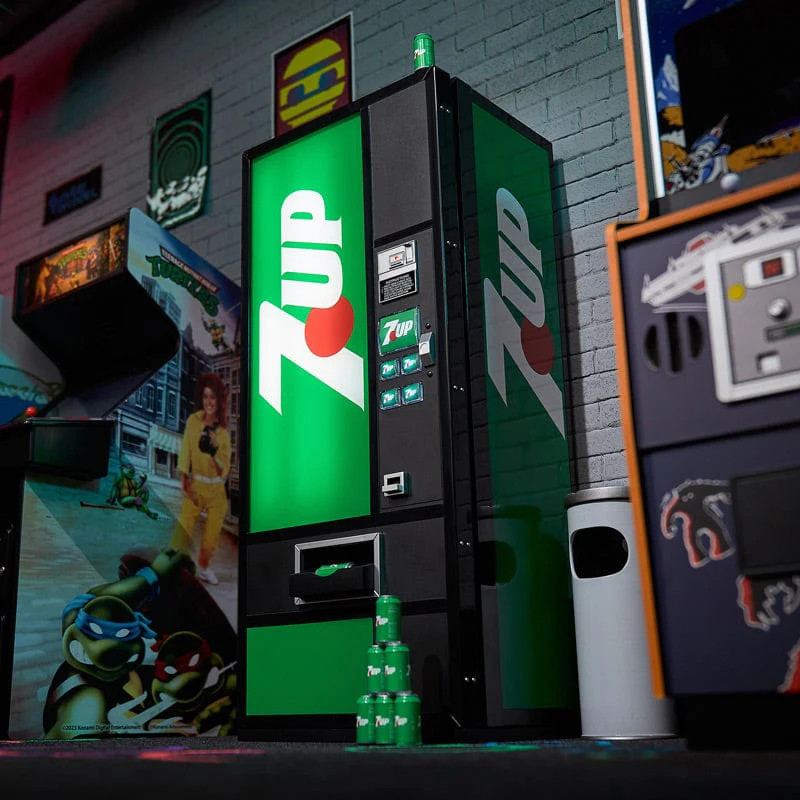 7UP Numskull Quarter Arcades 1/4 Scale USB Charging Machine power 5 units
