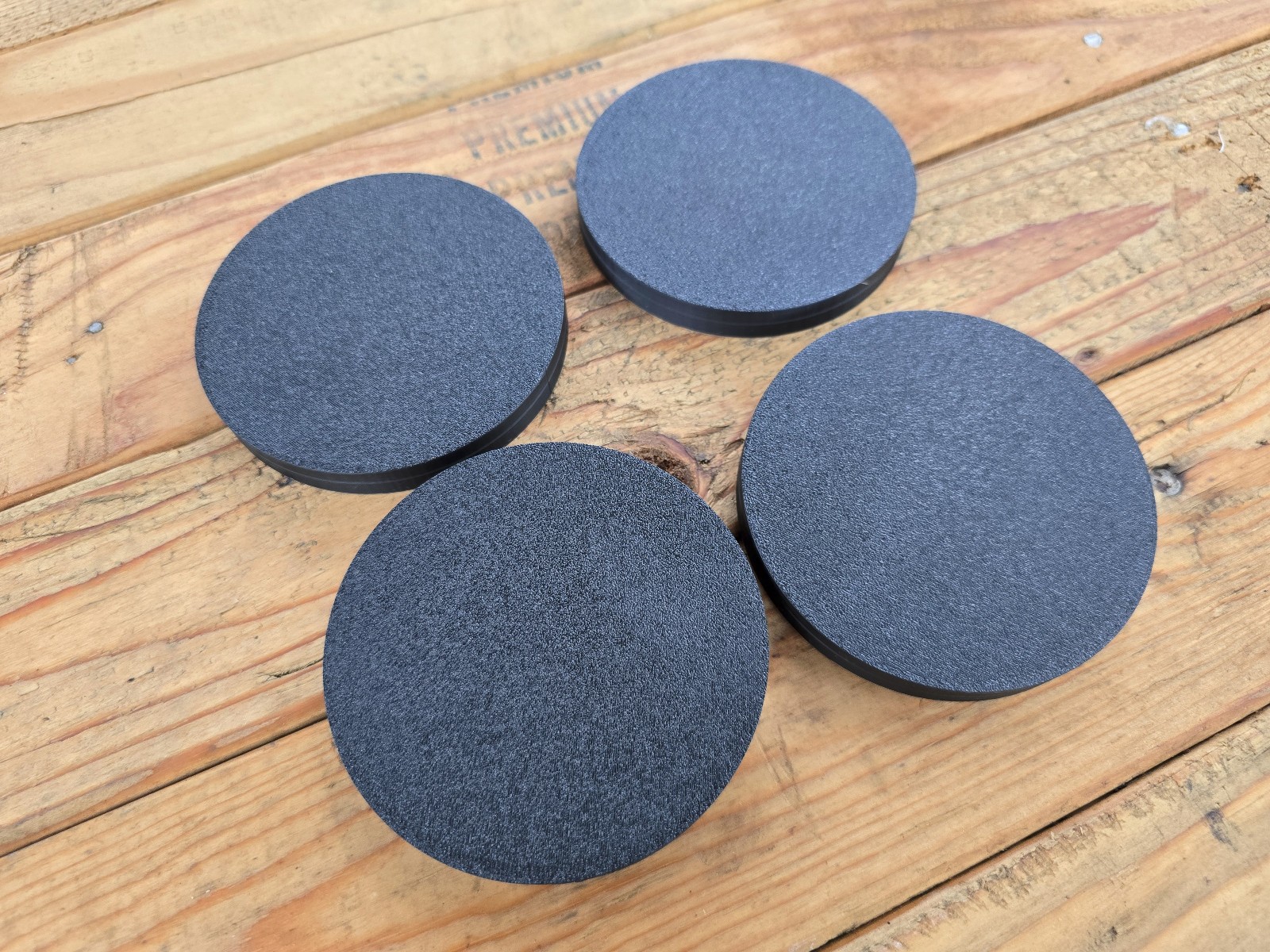 Glock Logo Cup Table Coasters USA Made Free Shipping Set of 4