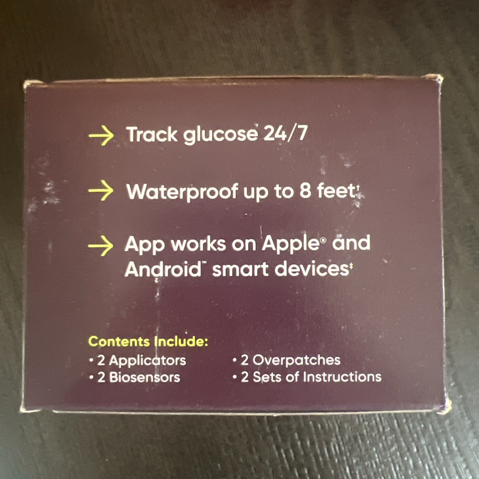 Stelo Glucose Biosensor Kit (2 Pack Sensors) Exp 6/2026 - New/Sealed!