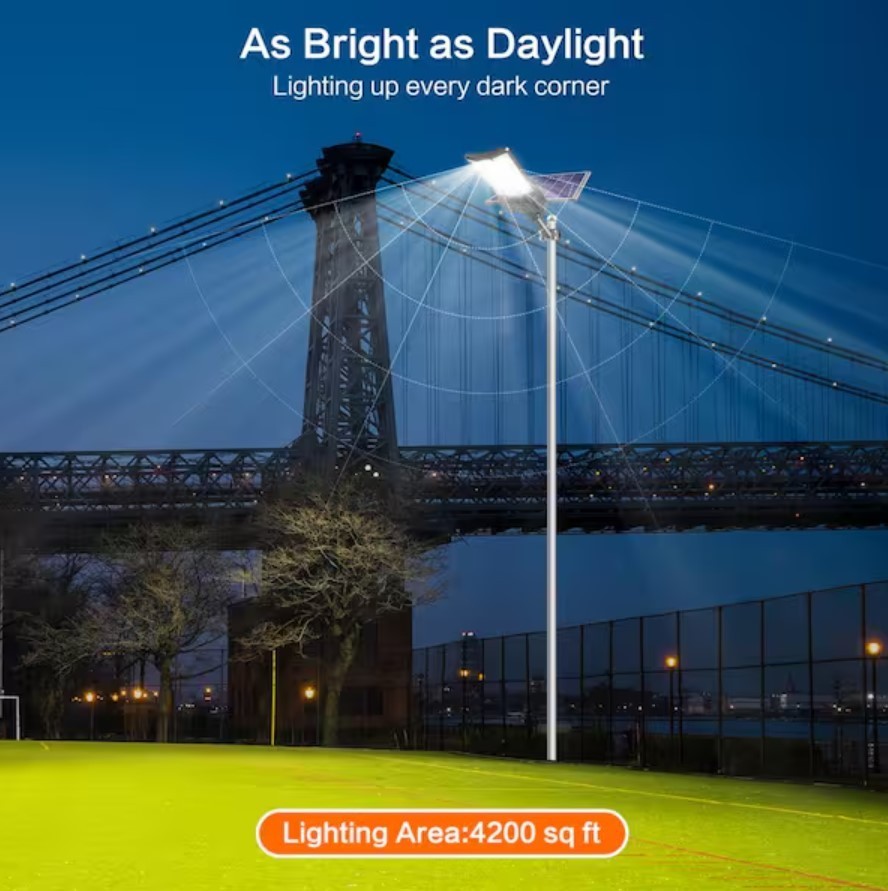 600-Watt Equivalent 600000 Lumens 240% Black Motion Sensing Area Light (2-Pack)