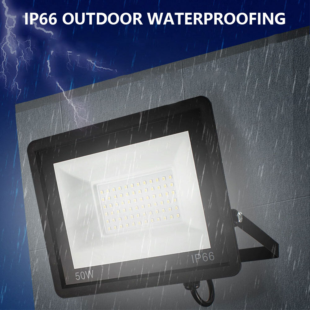 100W LED Flood Light Outdoor Garden Lamp Yard Security Landscape Spotlight IP66'