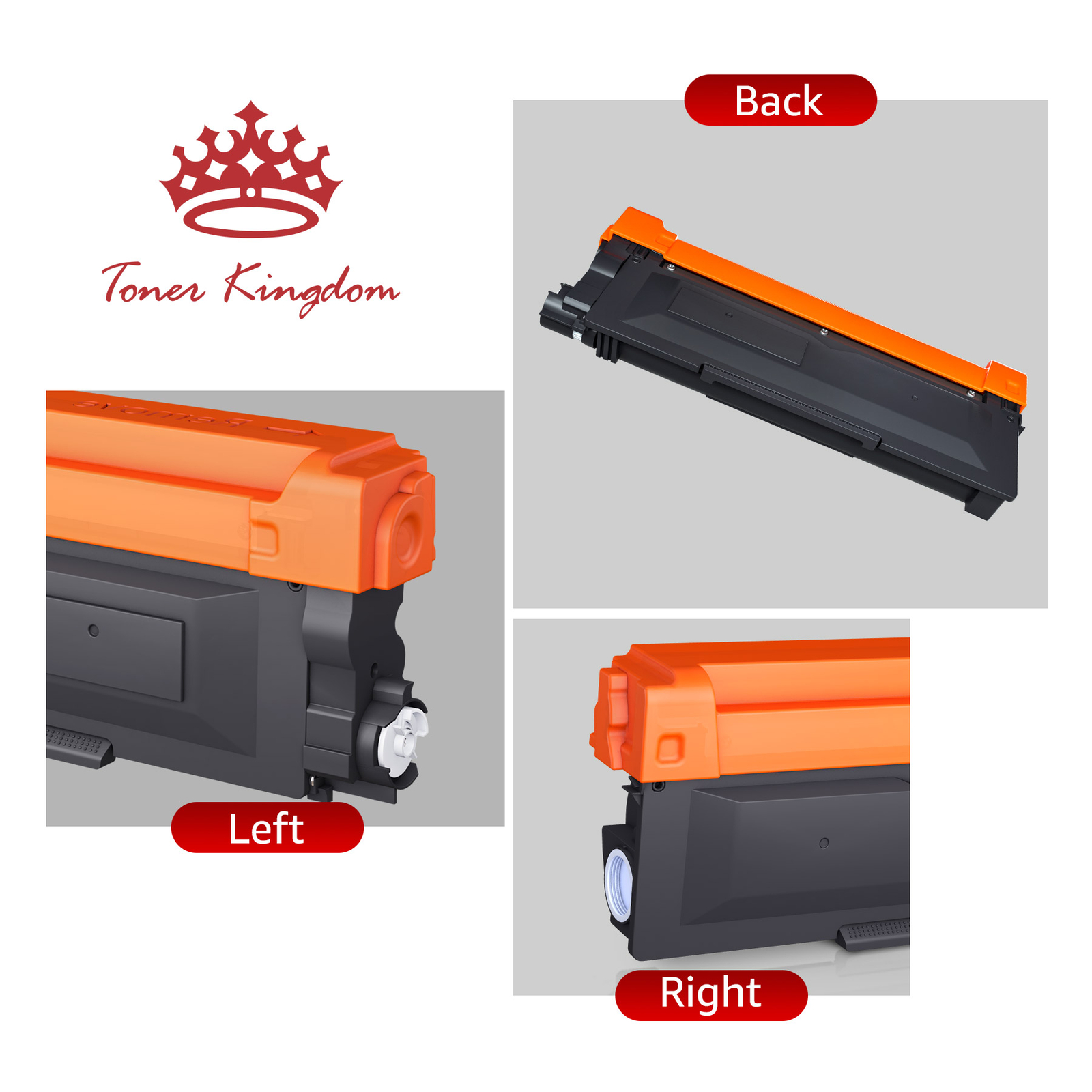 4PK TN660 Toner Cartridges For Brother MFC-L2700DW HL-L2300D DCP-L2540DW TN-630