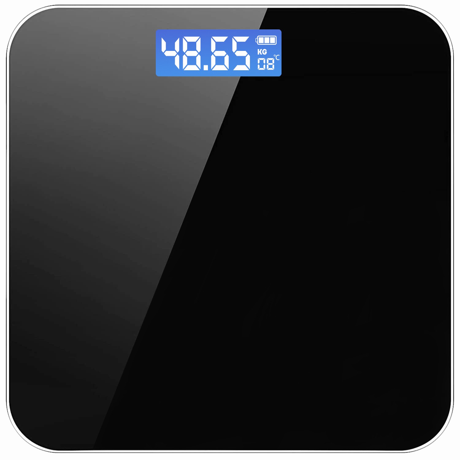 Digital Body Weight Scale Backlit Display High Precision BathroomScale 400 lbs