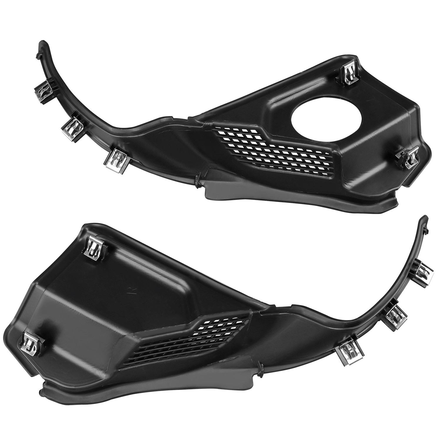 Left + Right Windshield Wiper Cowl Panel Grille For 2016-22 Jeep Grand Cherokee