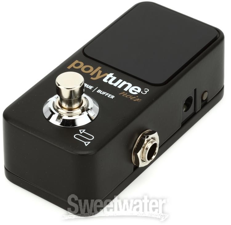 TC Electronic PolyTune 3 Noir Mini Polyphonic Tuning Pedal