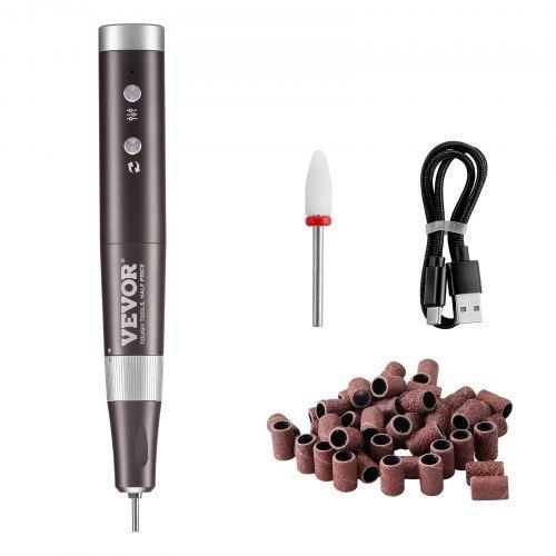 Electric Cordless Nail Drill 30000RPM VariableSpeed Rechargeable Nail E