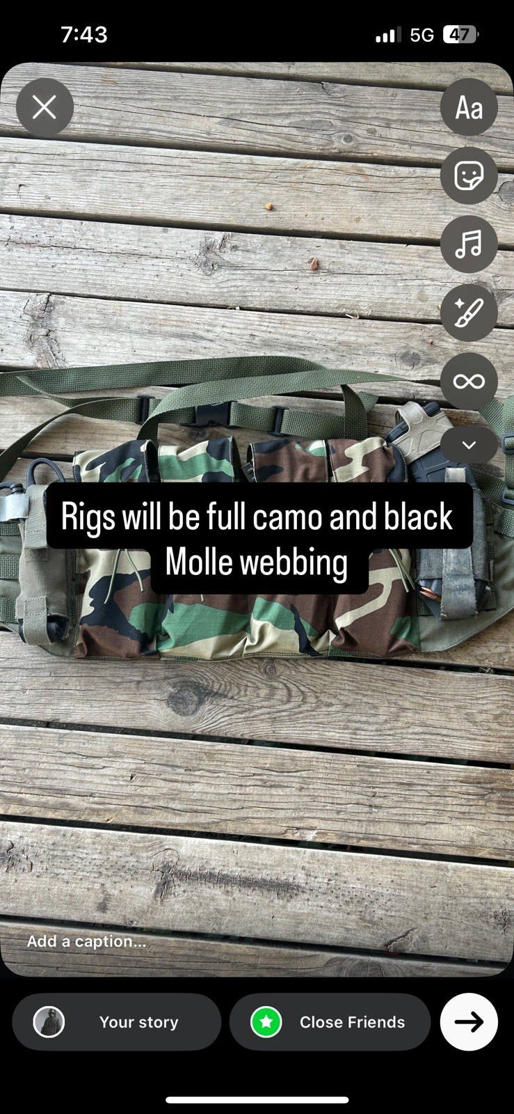 M81 Woodland Modernized Chicom Chestrig