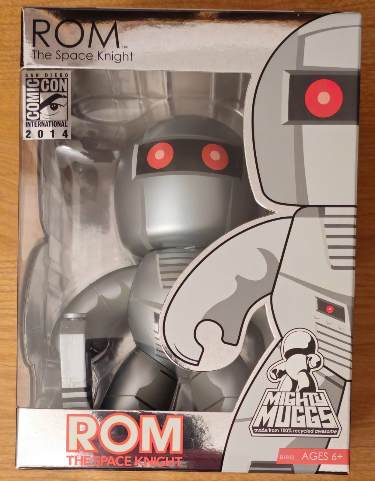 Mighty Muggs ROM Space Knight SDCC 2014 Exclusive Hasbro New & Sealed