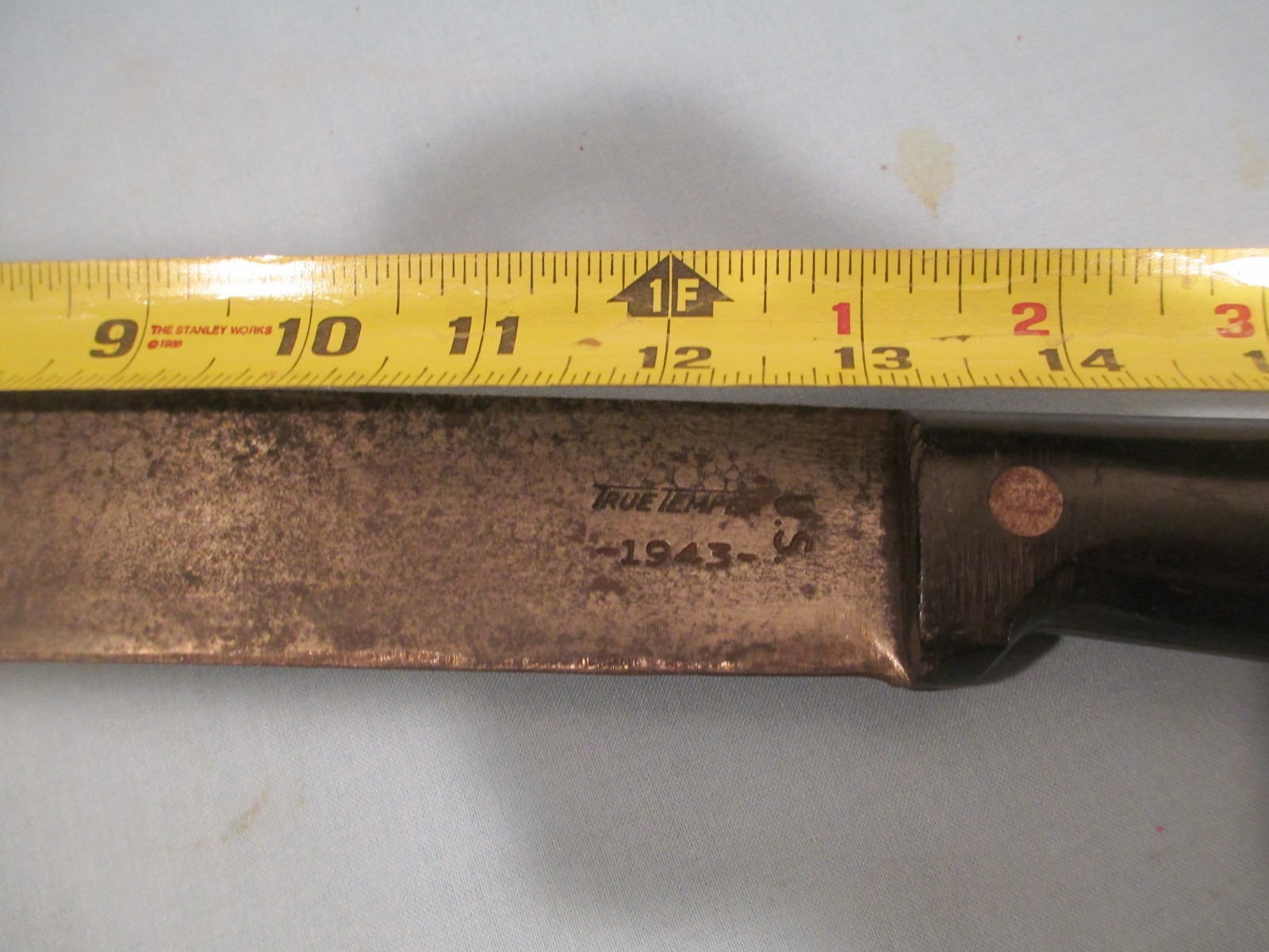 Vintage US True Temper WW II Machete 1943