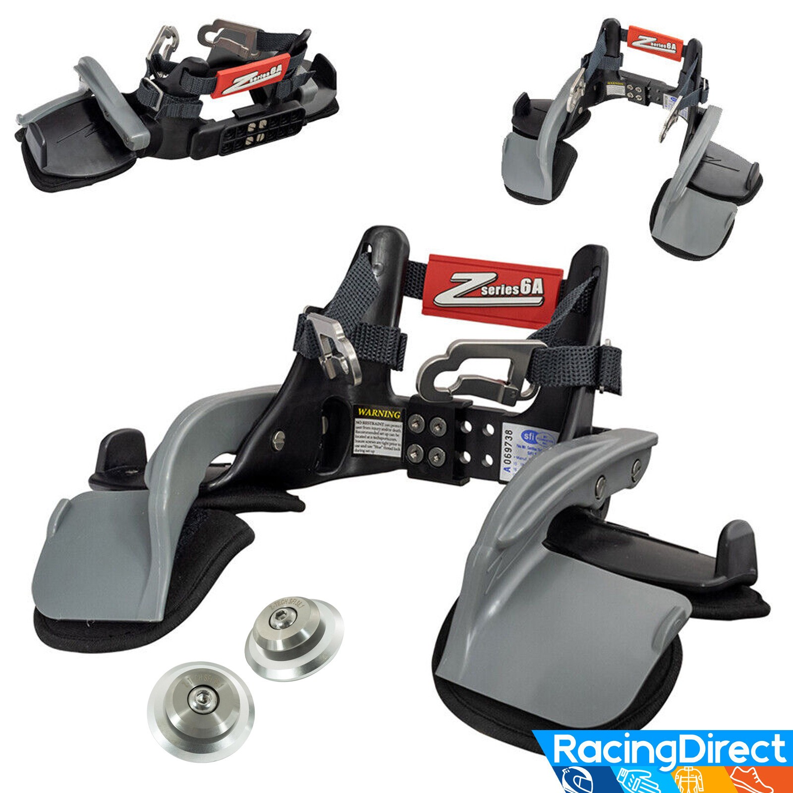 ZAMP- Z-Tech Series 6A High Back SFI 38.1 Racing Head and Neck Restraint Device
