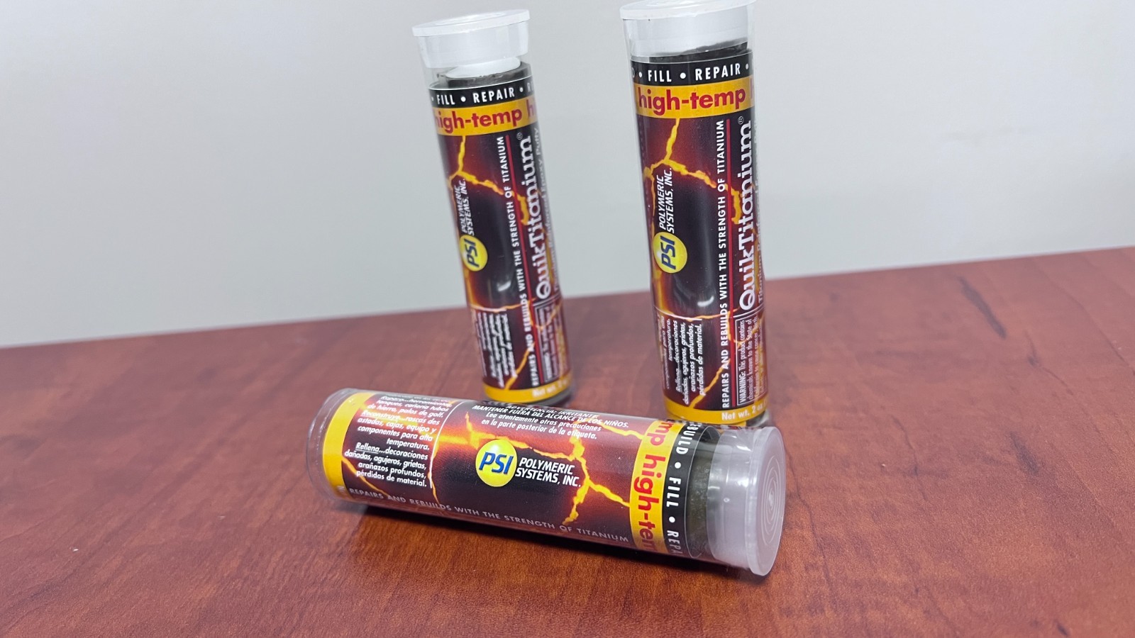 High Temp Epoxy Putty Repair Stick Quick Titanium by PPG Polymeric Systems
