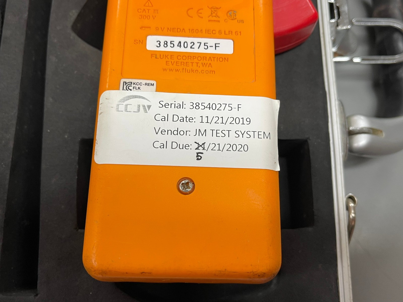 Fluke 1630 Earth Ground Clamp w case