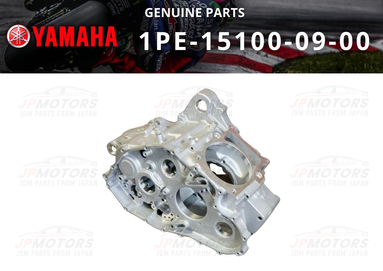 YAMAHA Genuine 2013-2021 RAPTOR 700 YFM700R Crankcase Assy 1PE-15100-09-00 New