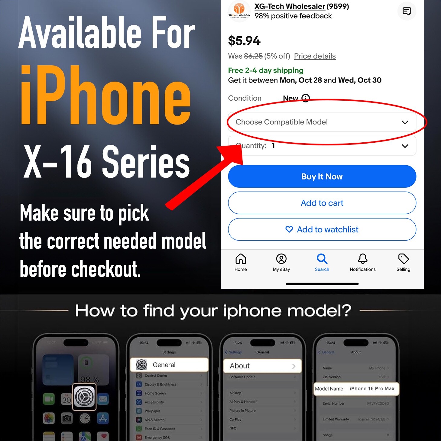 2x iPhone 16 15 Pro Max 14 13 12 11 Plus Privacy Tempered Glass Screen Protector