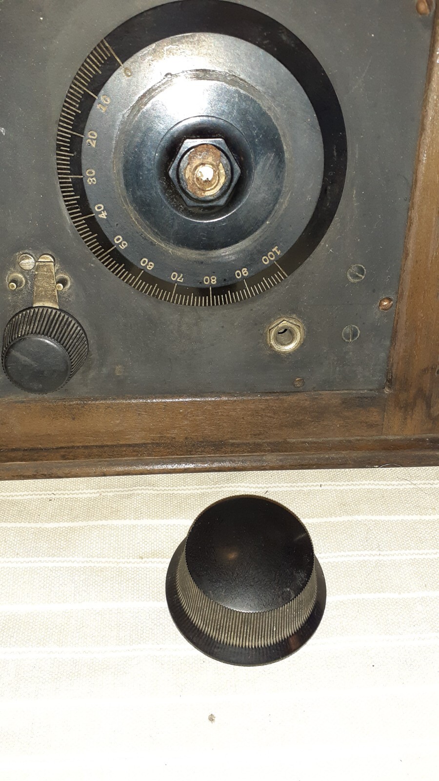 Antique Rare Ozarka 5-Tube TRF AM Battery Radio Receiver ca. 1925