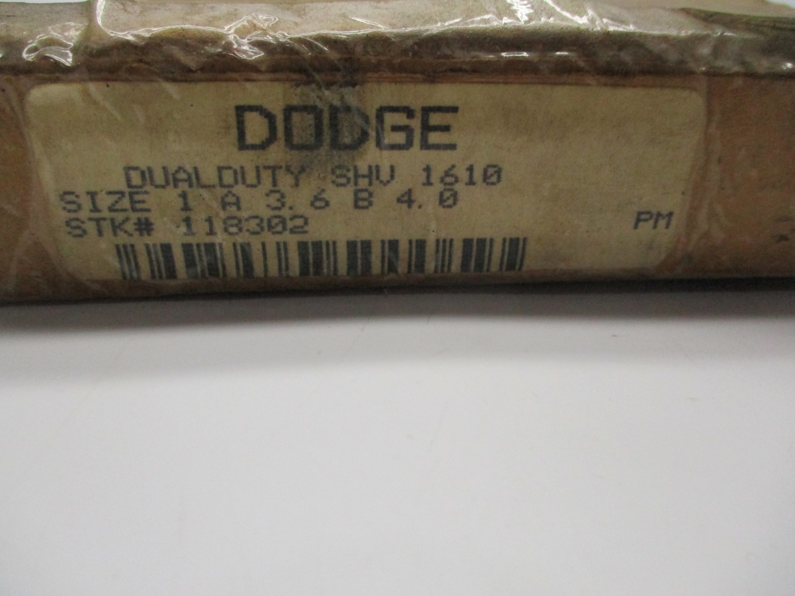 DODGE 118302 SHEAVE 1A3.6B4.0 NSMP