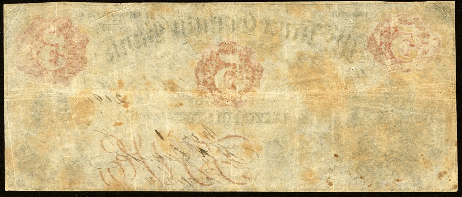 PA $5 SMETHPORT The McKean County Bank Pennsylvania May 1, 1858 Haxby PA-625 G6a