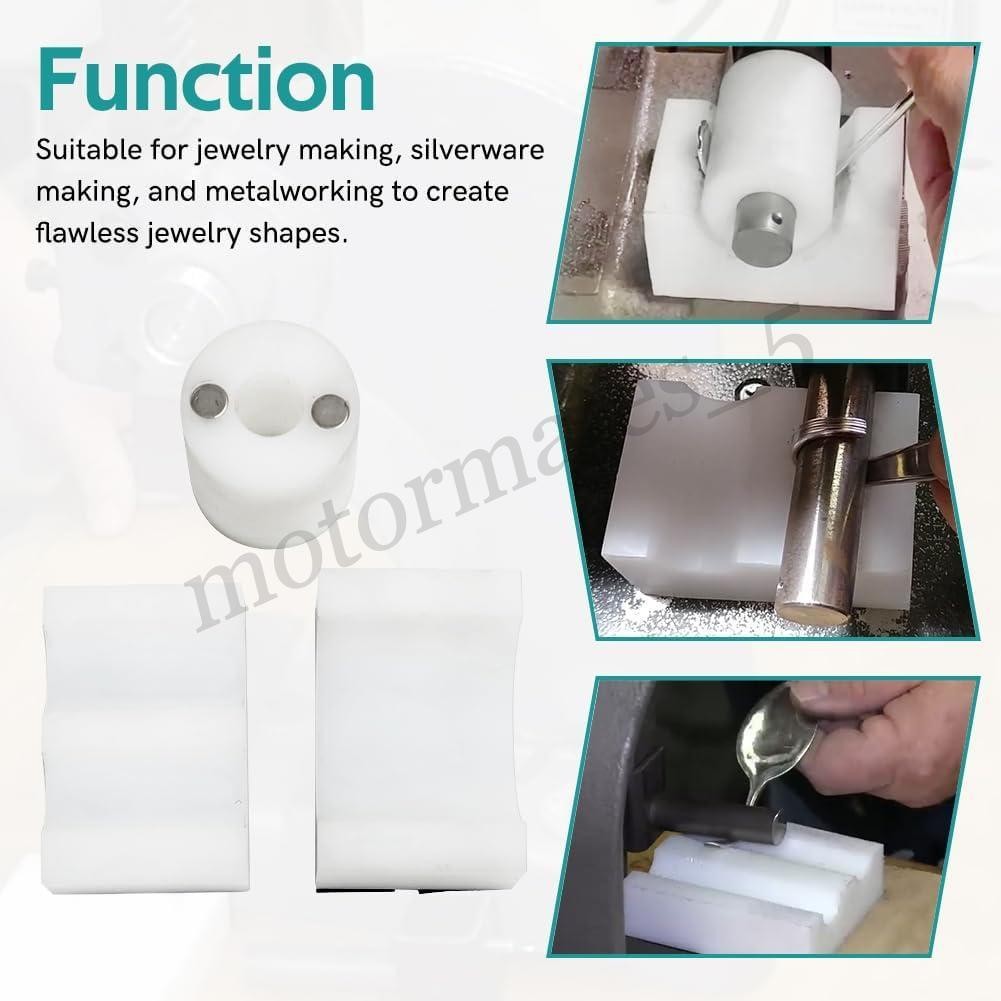 For Silverware Jewelry 1-Ton Arbor Press w/ a 1" Shaft Arbor Press Bending Tool