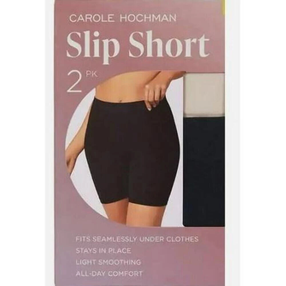 Carole Hochman Women's 2 Pack Slip Shorts | H13