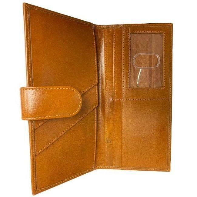 GOLDBACK BROWN LEATHER WALLET - HOLDS 1,5,10,25,50 GOLDBACK GOLD NOTES IN STOCK