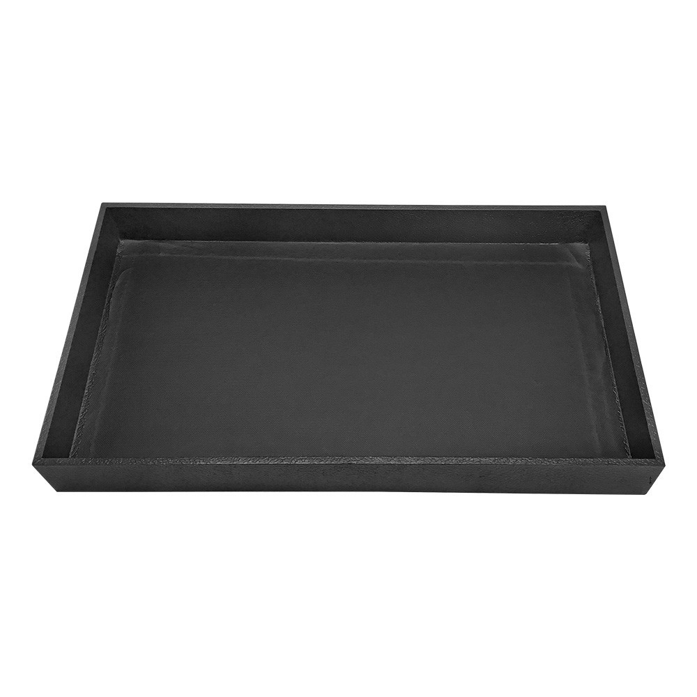 Jewelry Earrings Necklaces BLACK VELVET Tray Showcase 1/2 Inch Height