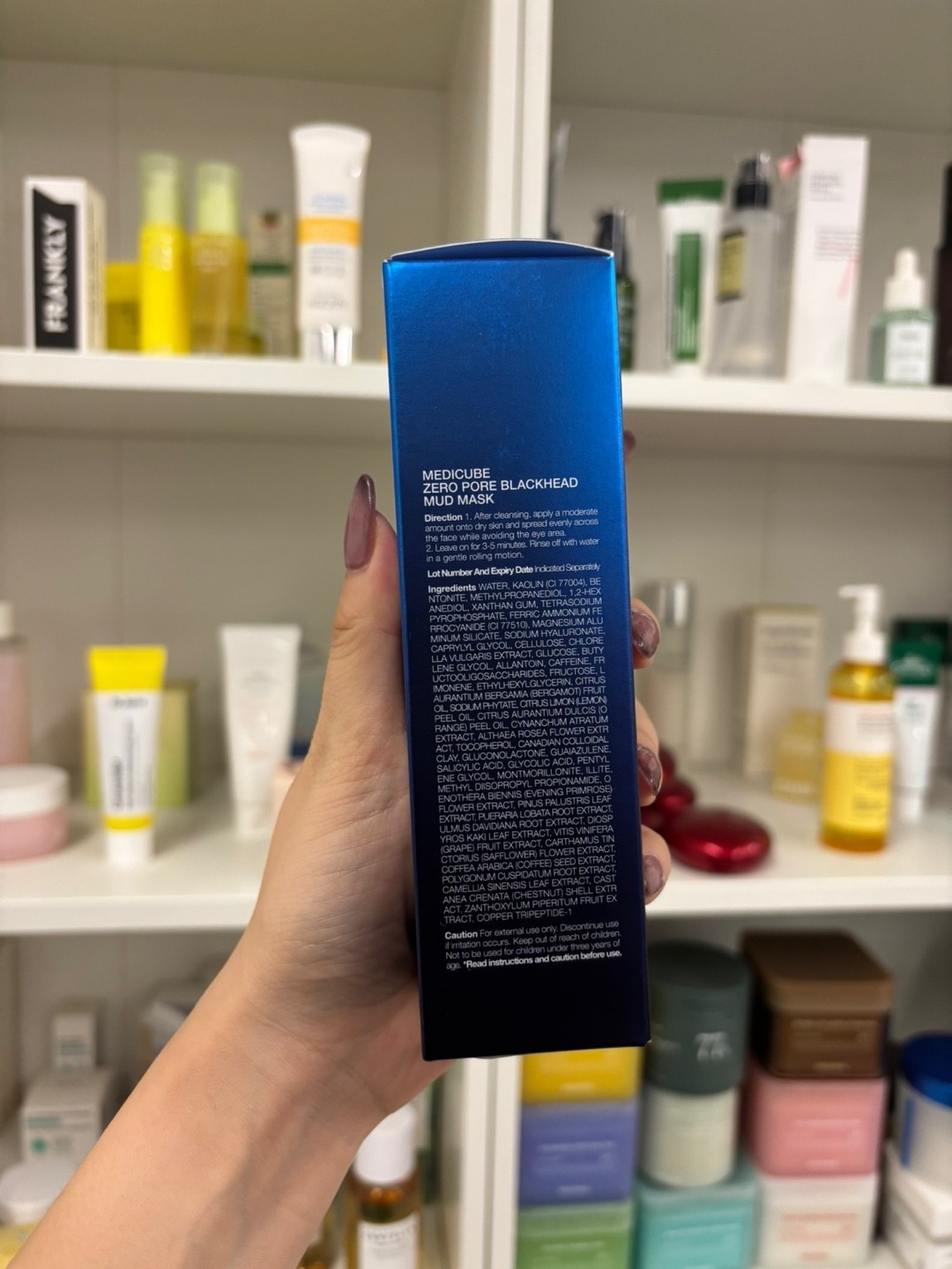 Medicube Zero Pore Blackhead Mud Facial Mask - Skin Cooling & Pore Refining.