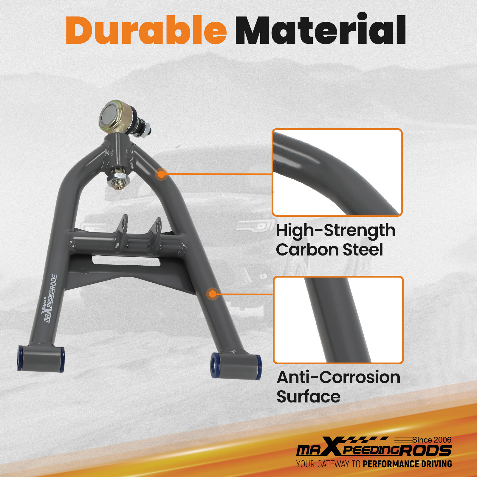 Fully Adjustable A-Arms +2 +0 for Honda TRX 400EX Trx400 Trx 400ex 1999-2004