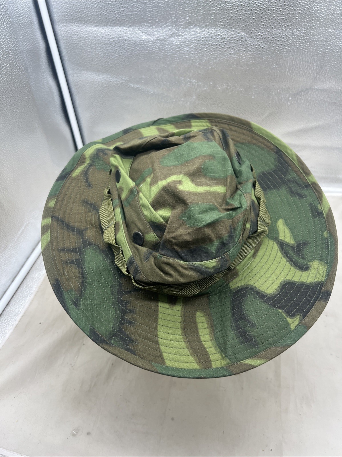 Vietnam War US Erdl Camo Boonie Hat Size 6 7/8 1968 Dated (FF241