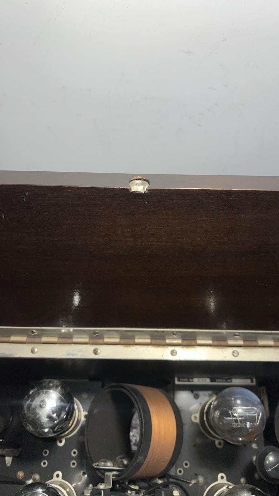 Vintage 1920s Day-Fan OEM-7 Tube Radio Receiver Untested Good Condition