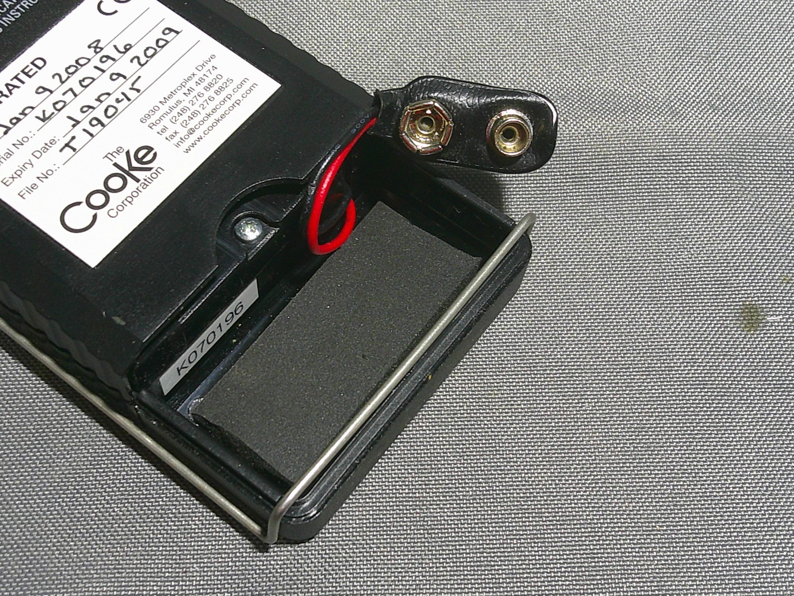 COOKE CAL-LIGHT 400 CALIBRATED PRECISION LIGHTMETER 40,000 FC / 40,000 LUX