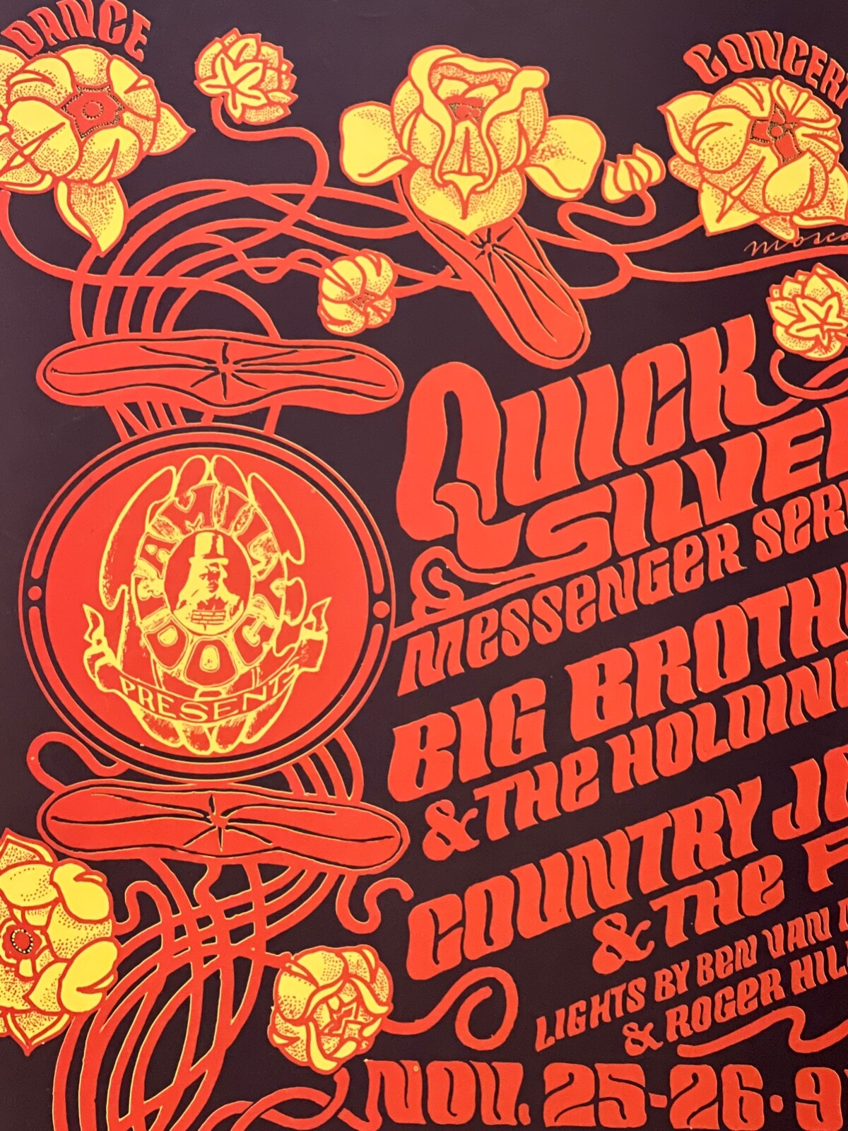 FD 36-3 Janis Joplin Thanksgiving Weekend 1966 Original Concert Poster Avalon