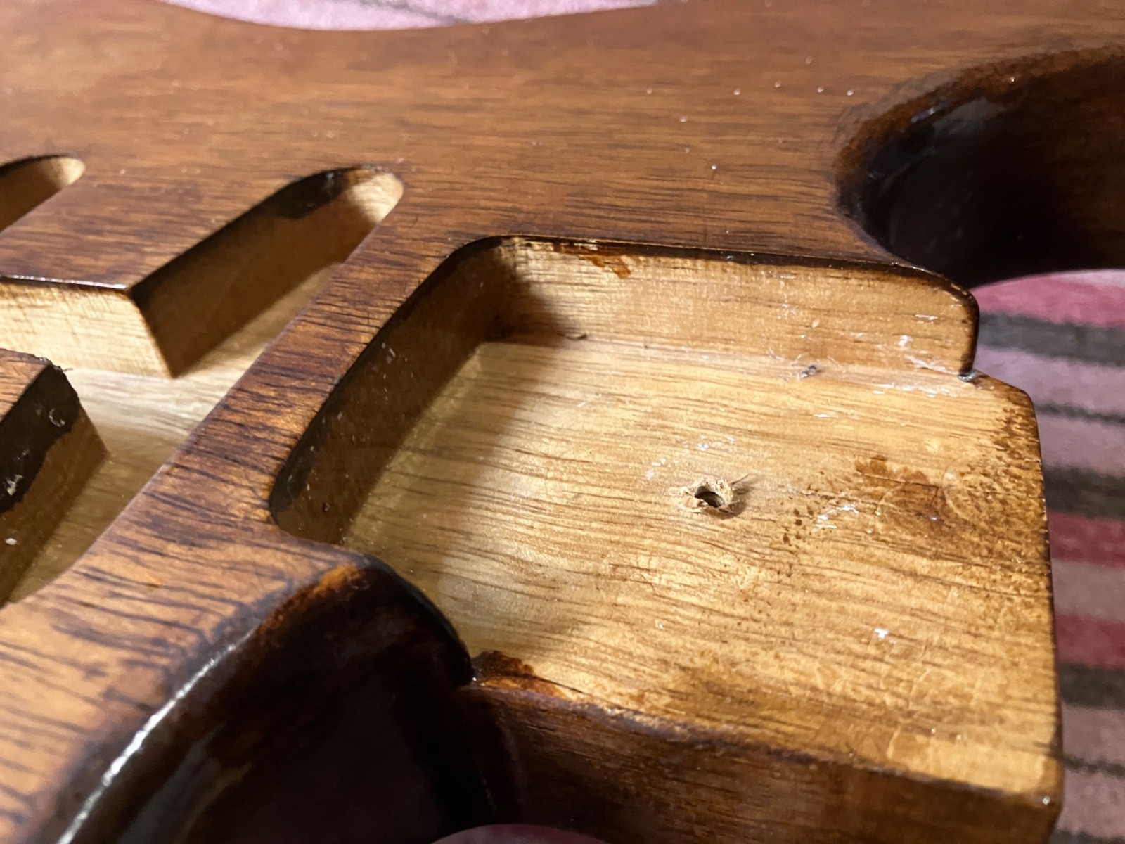 80's Custom Ax Korina Strat Style Guitar Body Stratocaster-Nice Quality