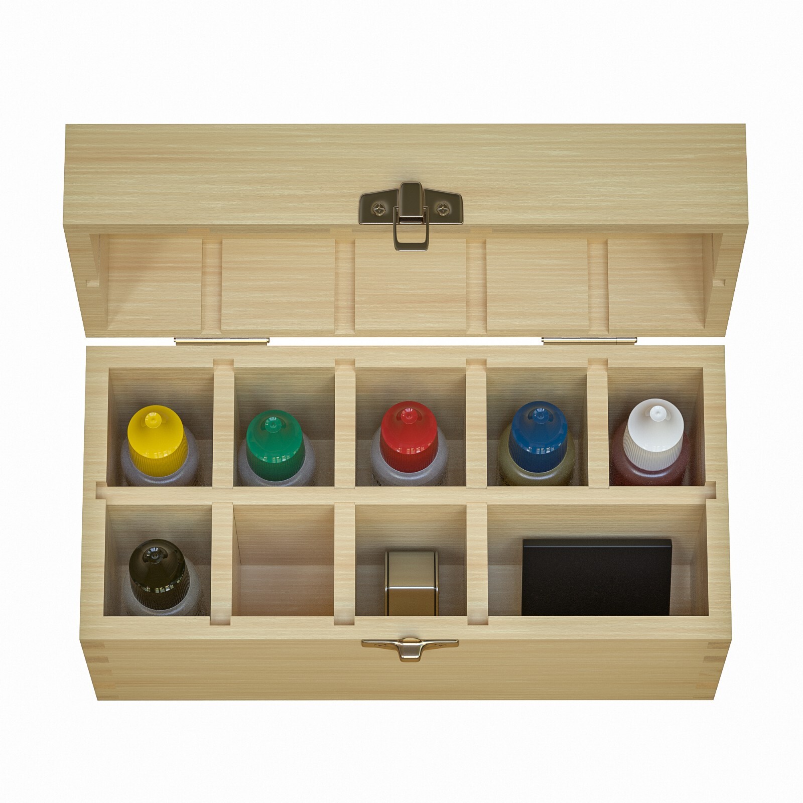 10k 14k 18k 22K 24K Gold Silver Jewelry Test Kit Acid Box Precious Metals Stone