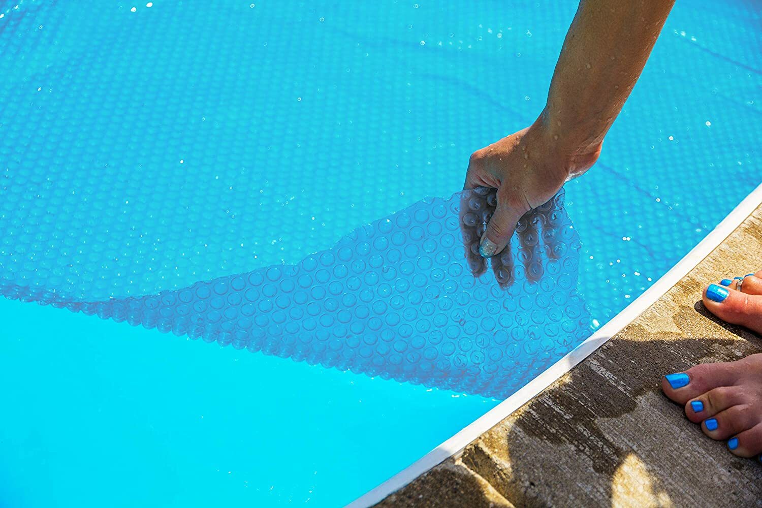 Sun2Solar 1200 Series Rectangle Swimming Pool Solar Cover Heater - Choose Size