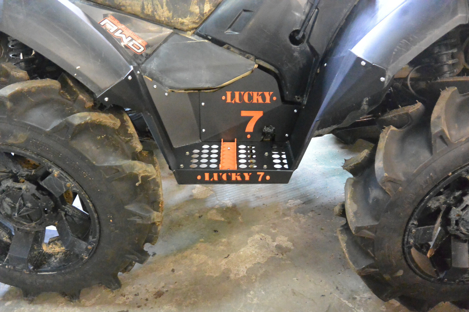 2016-2023 Polaris Sportsman Highlifter 850 & 1000 Metal Floorboards Footwells