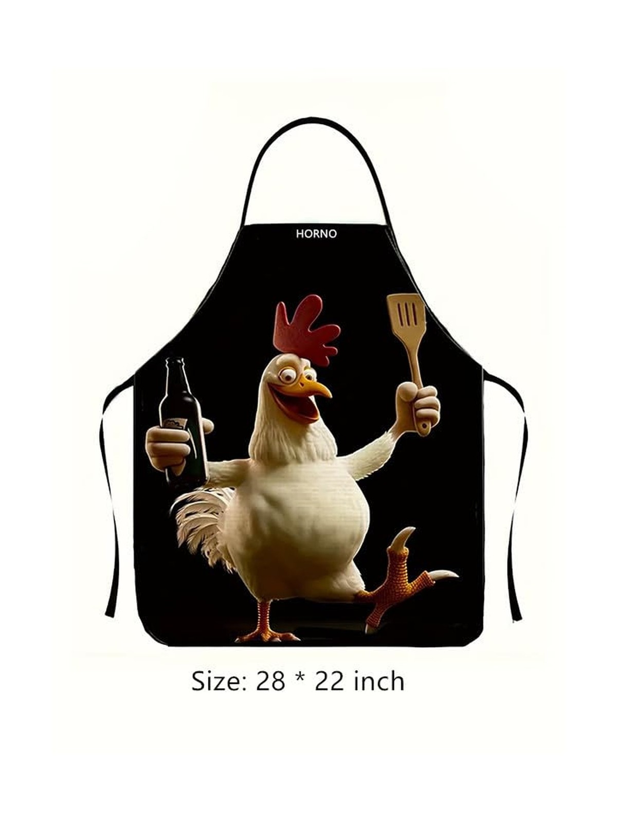 HORNO Funny Apron Creative Cooking Grilling Baking Party Apron for Men Women