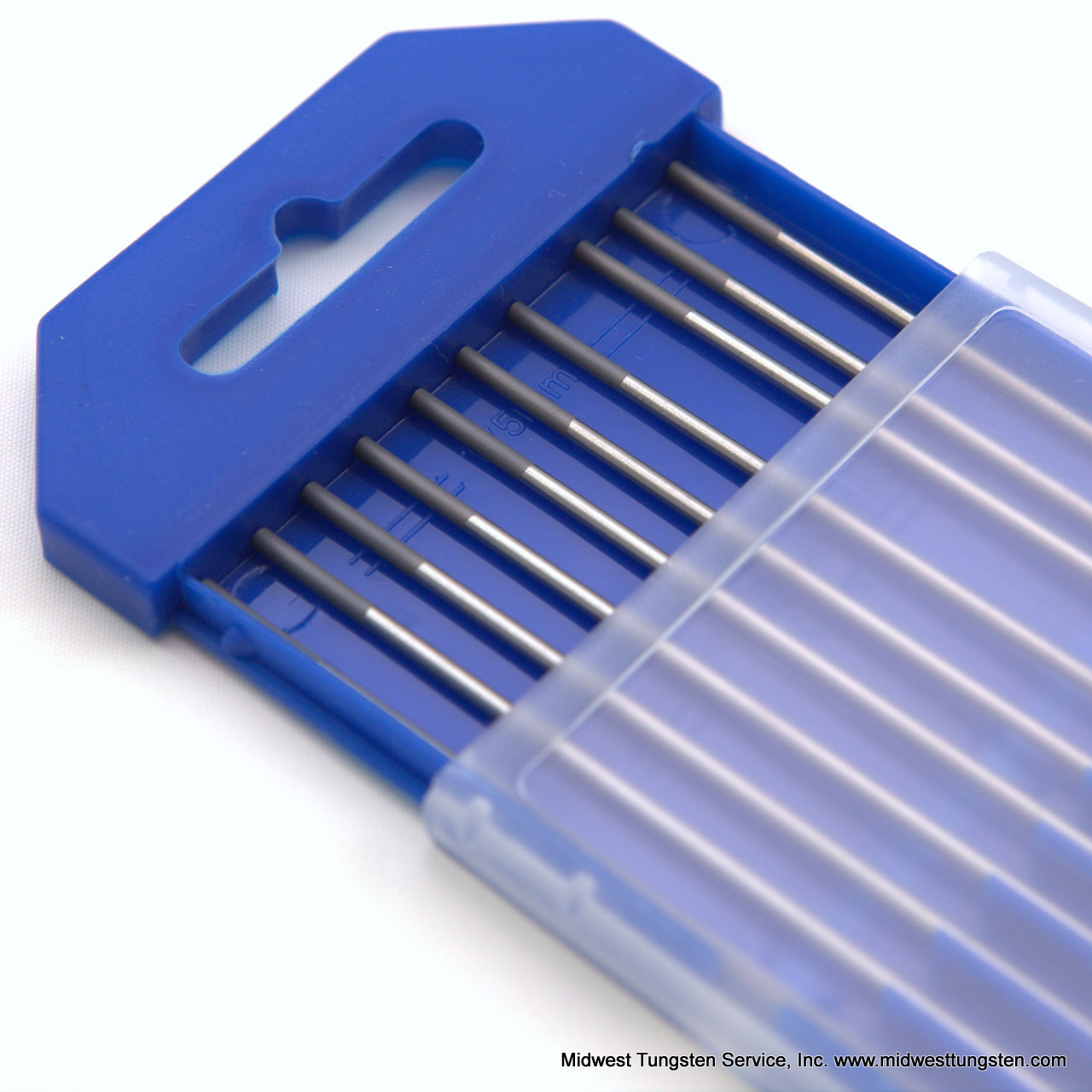 TIG Welding Tungsten Rod Electrodes 2% Ceriated 1/16” x 7” (Grey, WC20) 10PK