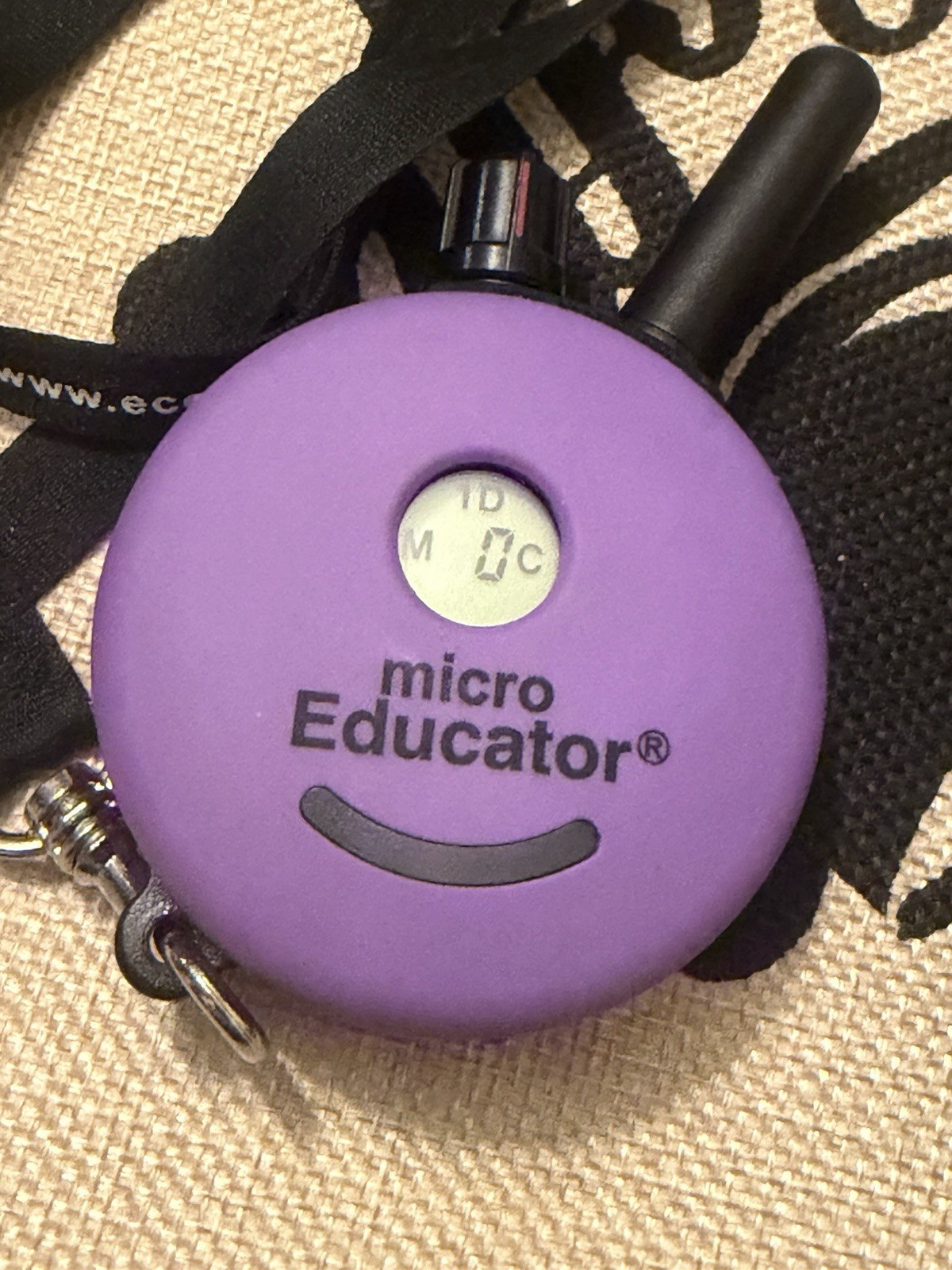 Brand New! MICRO EDUCATOR (ME-300) E-COLLAR Humane DOG COLLAR w/Remote PURPLE