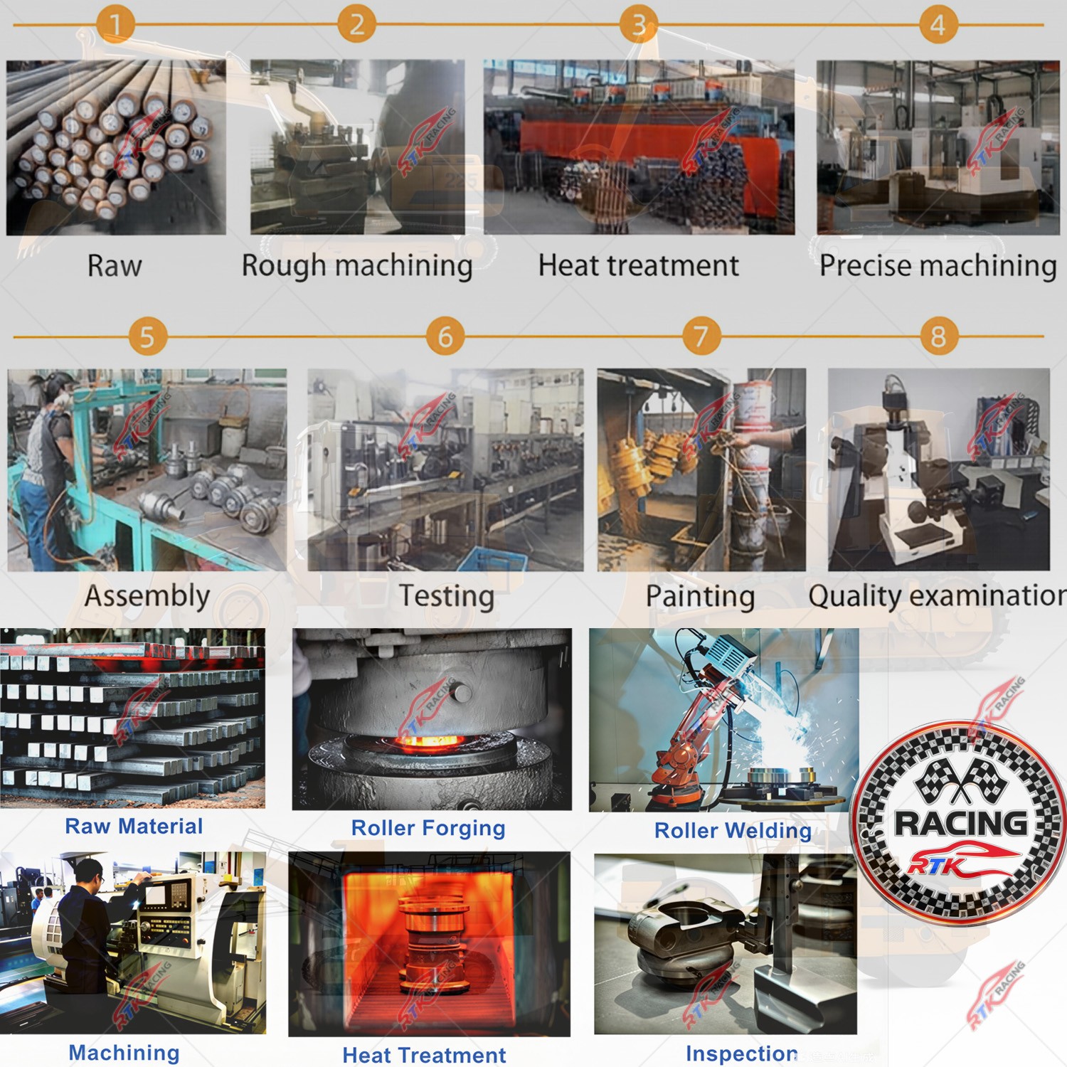 Bottom Roller For Kubota KX161-3ST KX161-3 KX161-3S KX057-4 Undercarriage