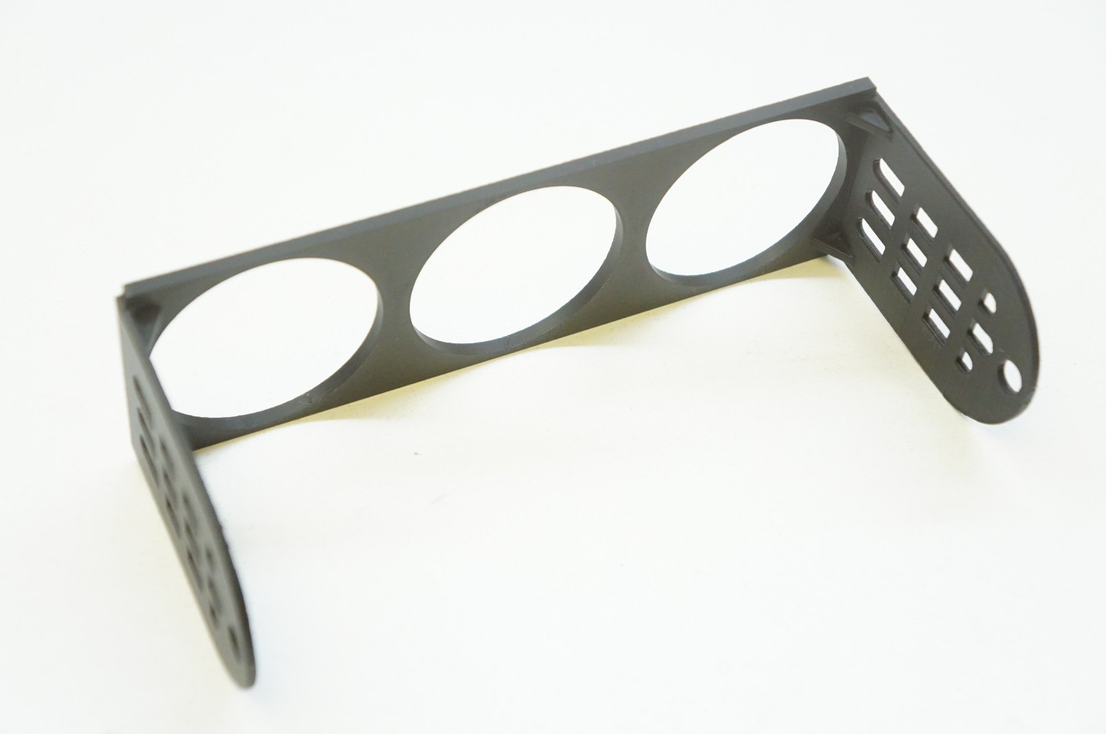 Universal Triple 52mm Pod Gauge / Single Din Mount Radio