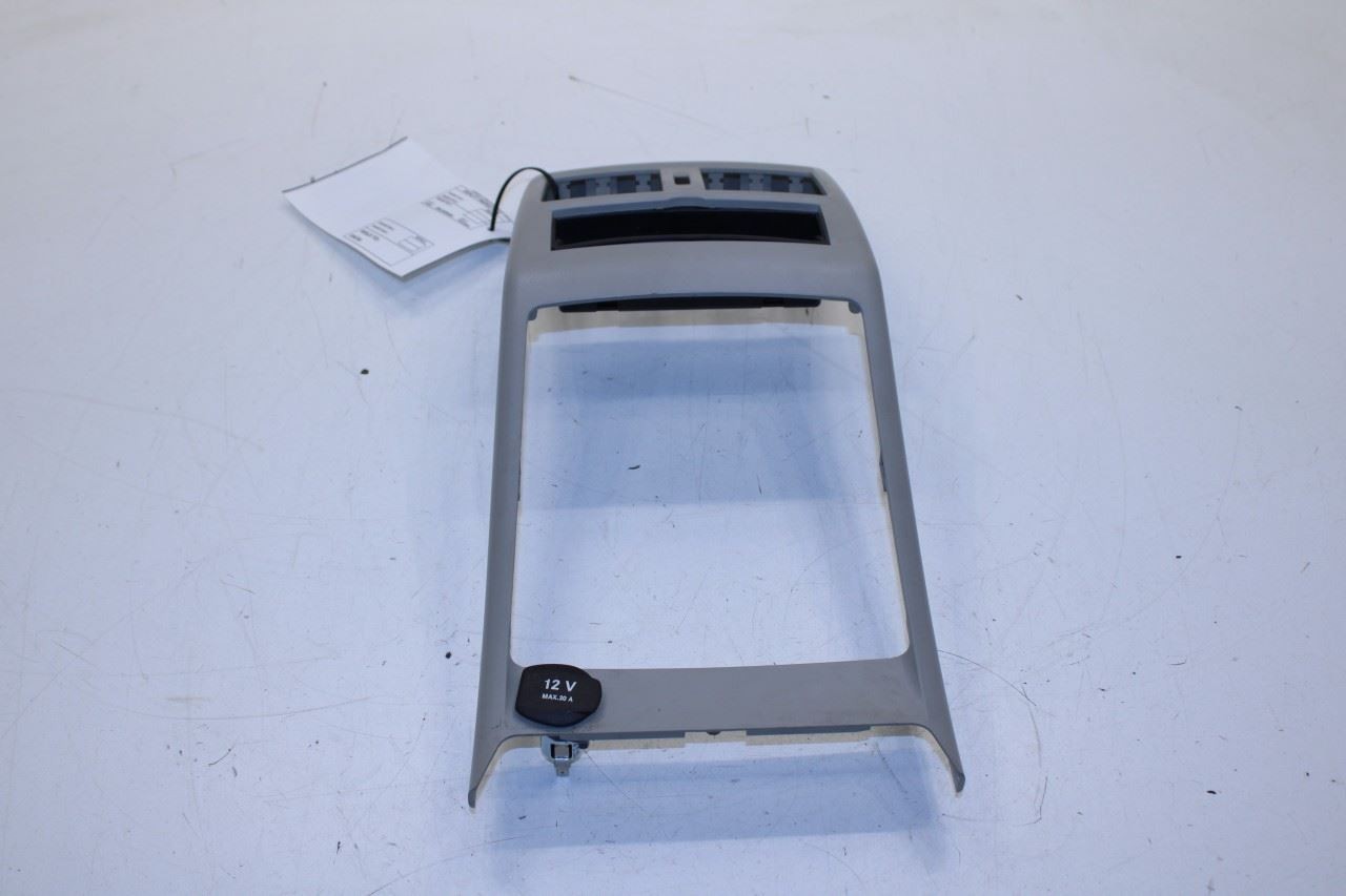 12-15 Mercedes-Benz ML350 Rear Center Console Back Panel Bezel Trim w/ Outlet