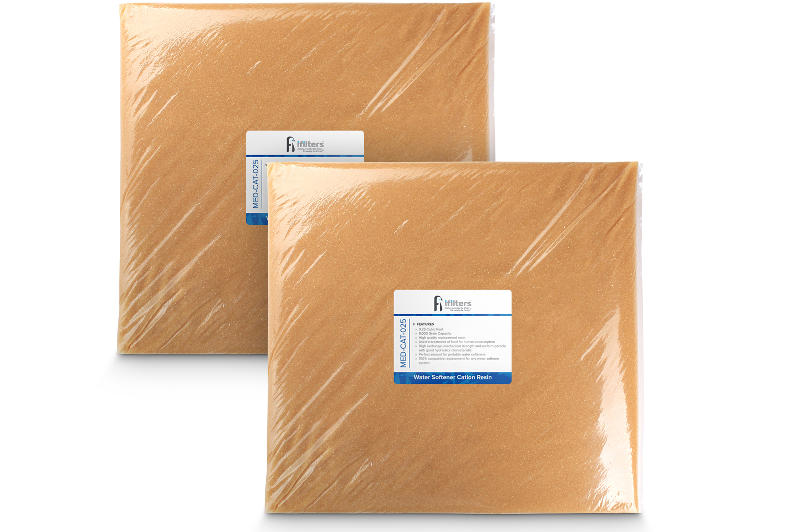 Water Softener Resin Media High Quality Replacement Cation Ion Exchange 1/2 CuFt