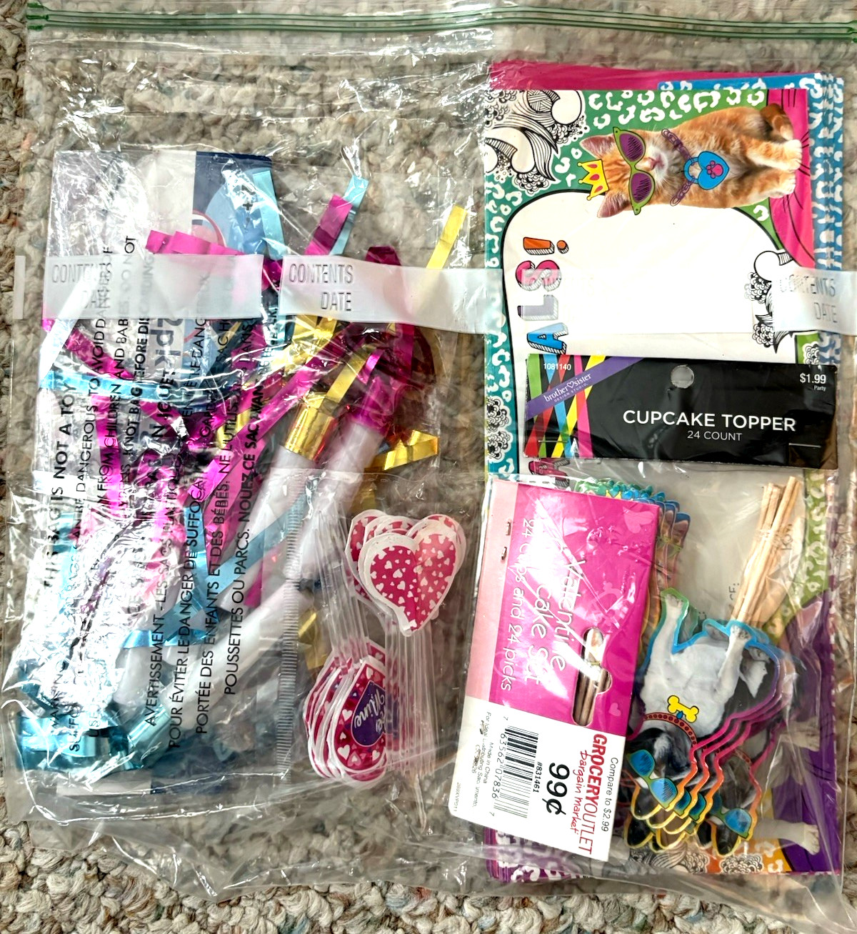 Huge Lot of Birthday Party Themed Decorations